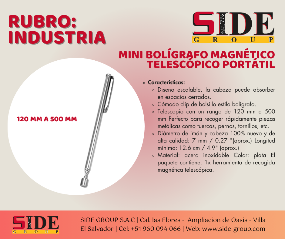 Mini boligrafo